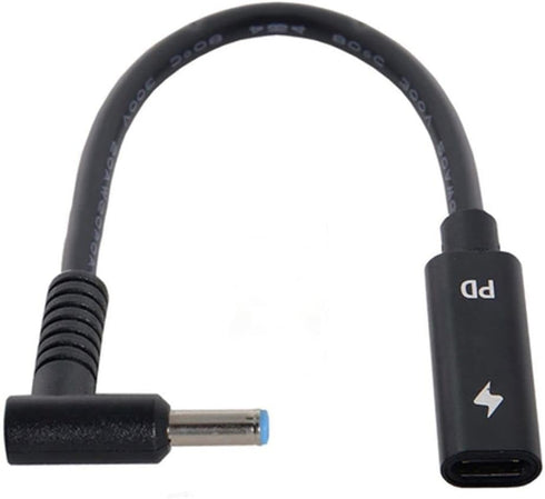 chenyang CY USB C to DC 20V 4.5 * 3.0mm PD 65W Charge Cable for HP Laptop