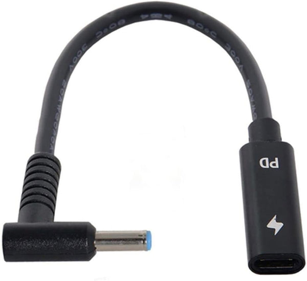 chenyang CY USB C to DC 20V 4.5 * 3.0mm PD 65W Charge Cable for HP Laptop