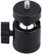 AKOAK 1/4" Swivel Mini Ball Head Screw Tripod Mount for DSLR Camera, Camcorder Light Bracket, Pack of 1