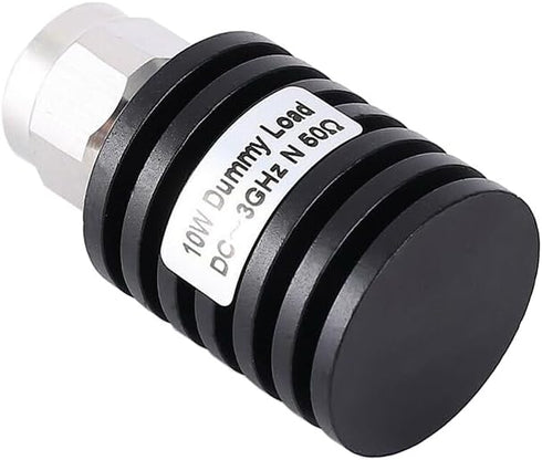 BECEN 10 Watt 50 Ohm Dummy Load, N Type Connector Fixed Termination Load for Ham Radio DC to 3Ghz