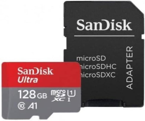 Verified by SanFlash for Amazon 770-6747-743 Sandisk Ultra 128GB microSD Memory Card for Fire Tablets and Fire -TV