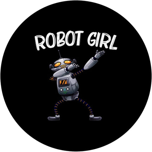 Funny Robot PopSockets Swappable PopGrip for Girls and Kids in Robotics Technology