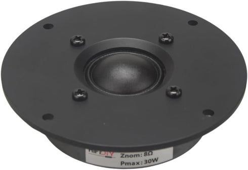 HIFIDIY LIVE 2PCS 4 inch 25-core 8OHM 30W B1-100 HiFi Tweeter Speaker Unit Black Silk Membrane Home Film Treble