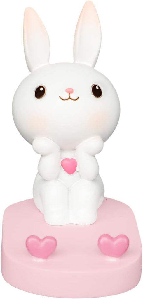 XGOPTS Cute Bunny Cell Phone Stand Holder Cartoon Rabbit Animal Phone Stand Mobile Phones Holder Desk Stands Decoration