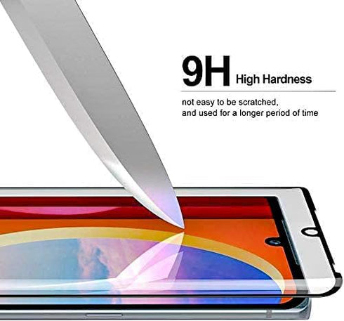 LG Velvet 5G Screen Protector - 3 Pack, Tempered Glass, 9H Hardness, HD Clear, Scratch Resistant, Bubble Free,