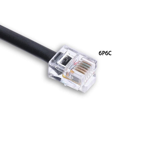Generic PL2303 RS232 RJ12 6P6C for Synscan Hand Control PC Link Cable USB to for Connecting PC and HC Firmware Updating