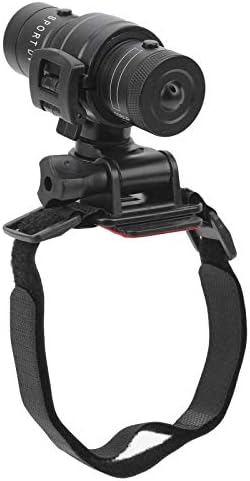 Helmet Camera Outdoor Bicycle Sports Camera, Full HD 1080P Mini Sports DV Camera, 120° Wide Angle, IPX-4 Waterproof