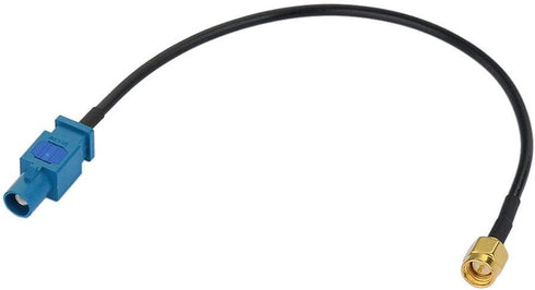 BINGFU 30cm 12 inch 4G Fakra Z Male to SMA Male Vehicle Antenna Adapter Cable for Car Stereo Android Head Unit GPS