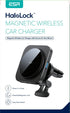 ESR 15W for MagSafe Car Mount Charger (HaloLock), Wireless Car Charger Compatible with MagSafe, Air Vent/Dashboard
