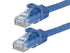 Monoprice Cat6 Ethernet Cable, 20ft, Blue, UTP 24AWG, 550MHz, Snagless, Pack of 1