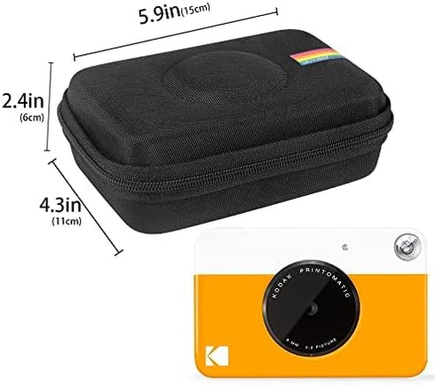 Leayjeen Camera Case Compatible with Kodak Printomatic Digital Instant Printing Camera, Easter Birthday Gift for Boys and Girls (Case Only)