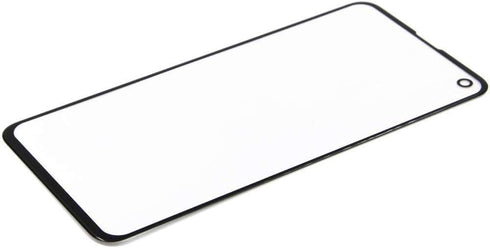 Outer Lens Screen Front Glass Replacement for Samsung Galaxy S10 G973 G973F/DS G973U G973W G9730 Series, 6.1" (Black)
