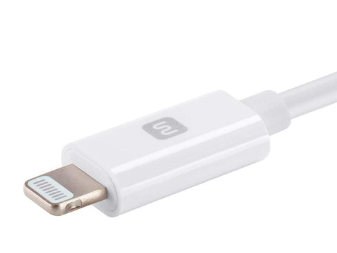 Monoprice Select Series 6ft Apple MFi Lightning to USB-C Cable - Rapid Charge for iPhone 13, Pro, Pro Max, iPad,