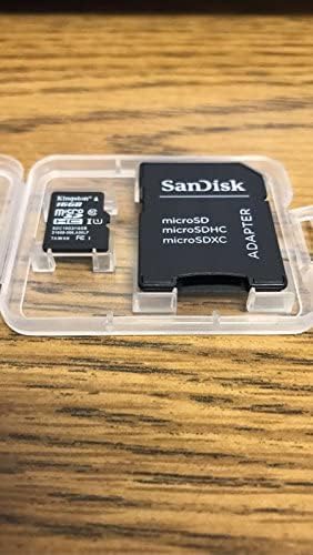 eTECH Collection 20 Pack Clear Plastic Memory Card Case Holder for SanDisk/Kingston/Transcend/Samsung (Case Only)