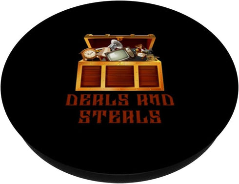Thrifting Don't Miss Out On Deals Garage Sale Junk Market PopSockets Standard PopGrip