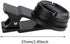37MM Circular Universal Clip-on Design Portable Polarizer Camera Lens CPL Filter Professional CPL Lens(Black)