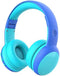 gorsun Bluetooth Kids Headphones, Wireless Headsets with 85dB Volume Limited, Stereo Over-Ear for Boys and Girls (Blue)