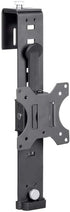 Monoprice 10 17.6lbs, Cubicle Flat Panel Monitor Mount - Easy Height Adjustments, Up to Black - Workstream Collection