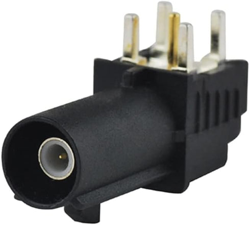 keisnoaja Fakra SMB A Male RF Coaxial Adapter, Fakra A Male PCB Mount