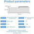 CarbonKlean UVKlear UVC Sterilization Kit with Wireless Charger, Removable Mobile Cosmetics Mirror and UV Sanitizer