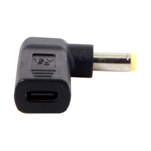 chenyang USB C to DC 20V 5.5x2.5mm PD 65W Emulator Trigger, 90 Degree Angled Converter Adapter