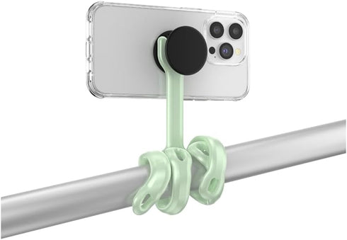 PopSockets Flexible Phone Mount & Stand, Universal Device Tripod Mount - Honeydew