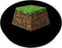 Pixel Cube Gamer Gaming Kids Boys PopSockets Standard PopGrip