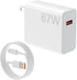 67W Xiaomi Charger Turbo Fast Wall Block for Xiaomi Mi 14 13 12 12t 12s 10 Pro Lite, 5ft Hypercharge Type C Cable