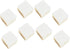 Totority 8pcs Simulated Tofu Cube Models Artificial Tofu Realistic Food Decor for
