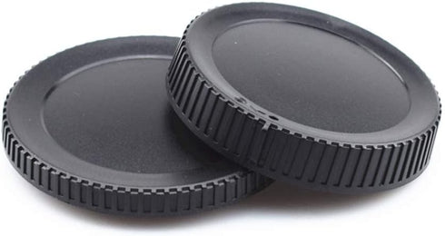 Body Cap & Rear Lens Cover for Nik Z Mount Camera Lens Z7II Z6II Z50 Z6 Z7 Replaces LF-N1 BF-N1 (2pcs)