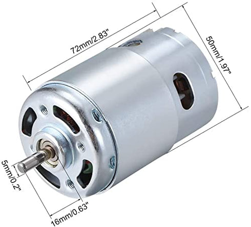 Generic 24V 20000RPM 2.2A Hobby(f5987 6d887 c5431 95571 166ce aecc5 XYWHPGV DC Motor Magnetic Dual Ball Bearing Round