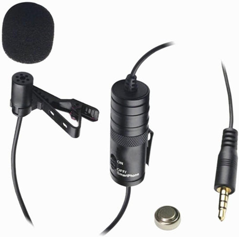 VidPro XM-L External Microphone for Canon VIXIA HF R700 Camcorder Wired Lavalier microphone