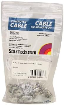 StarTech.com 50 Pkg M6 Cage Nuts for Server Rack Cabinet
