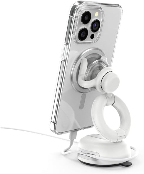 PopSockets Versatile White Car Phone Mount - Vent & Dash