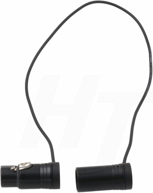 3 888 633 20" Audio Cable Low-Profile XLR Pin Male to Female for Mic Camera Sound Devices Zaxcom Zoom Audio Recorder