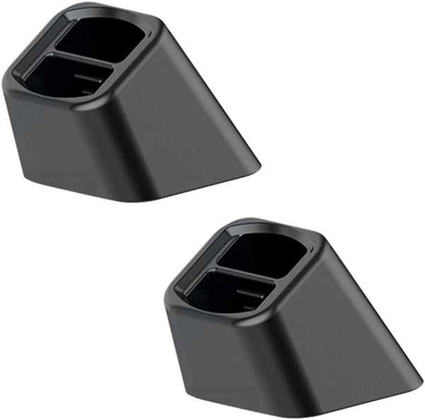 2 Pack Car Dashboard Stand, Stick-on Base Mount for Table Phone Holder Bracket, Desktop Wireless Charger Magnetic Clip