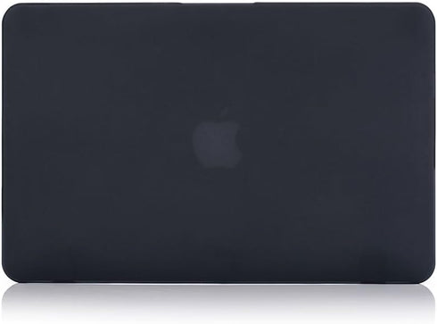 RUBAN MacBook Air 11 Inch Case Model A1370 A1465, Soft Touch Plastic Hard Shell Case Bundle, Black