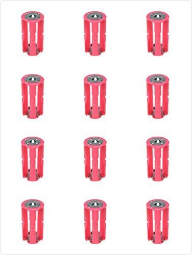 4AAA(LR03) to C Size Parallel Battery Adapter Holder (Pack of 12)