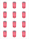 4AAA(LR03) to C Size Parallel Battery Adapter Holder (Pack of 12)