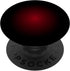 Red to Black Radial Gradient Minimal Art PopSockets Standard PopGrip