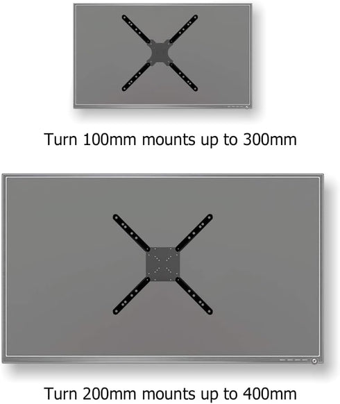IFCASE 32 55 inch 200x200mm 400x400mm 300x300mm (2.0) Steel Adapter Bracket Convert for Screens to LCD LED TV VESA