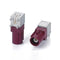 RF Coaxial Cable Connector, Fakra Video Connector D Male Right Angle Cable