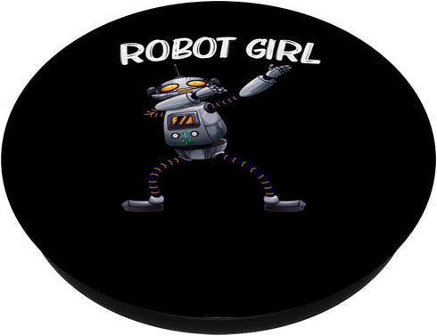 Funny Robot For Girls Kid Robotics Technology Machine Robots PopSockets Swappable PopGrip