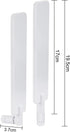 4G 5G LTE Antenna 9dBi SMA Male Cellular White SMA Antenna for Wireless CPE Router Hotspot Cellular Gateway Industrial IoT Router Trail Game Camera Outdoor Security Camera 4Pack