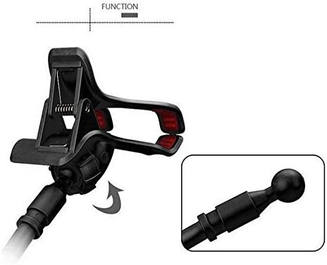 AMS Cell Phone Holder, Clip Holder, Lazy Bracket Flexible Long Arms for All Mobile, Fit On Desktop, Bed, Mobile Stand