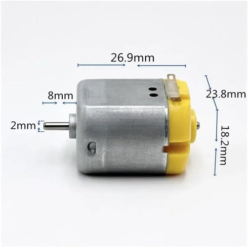 IPUDIS FN-260-20130 260 3V 3.7V 5V 6V 13500RPM 24mm Electronic Starter DC High Speed Metal Brush Electronic Starter DIY