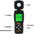 Lux Light Meter for Photography Grow Plants Led Photometer Lighting Intensity Brightness Measurement Pocket Digital Photo Illuminance Sensor