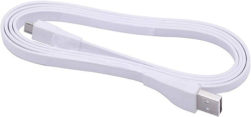HUYUN 4ft/1.2M USB Cable for Logit UE Boom/Megaboom/Ultimate Ears MEGABLAST Speaker, White