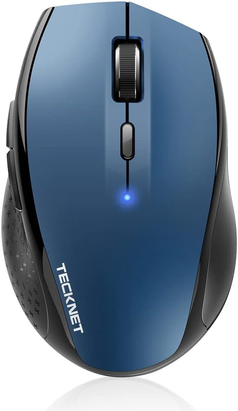 TECKNET Bluetooth Mouse, 3200 DPI Wireless Computer Mouse with 6 Adjustable DPI, 6 Buttons, 2-Year Battery, Compatible