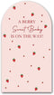 Iydamc A Berry Sweet Baby is on The Way Theme Arched Backdrop Covers
